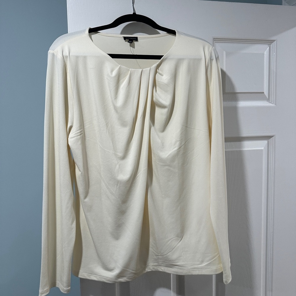 Talbots dress blouse